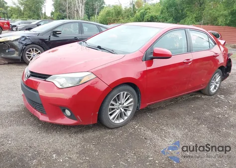 2014 Toyota Corolla Le Premium z USA, uszkodzony, nr VIN 2T1BURHE4EC172787